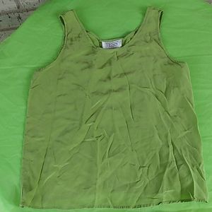 Ladies size S Tess 100% Silk blouse